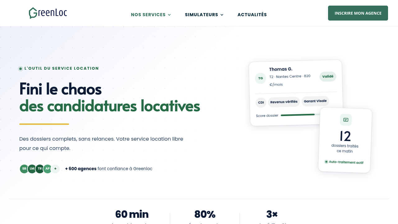 Screenshot of https://www.greenloc-immo.com/