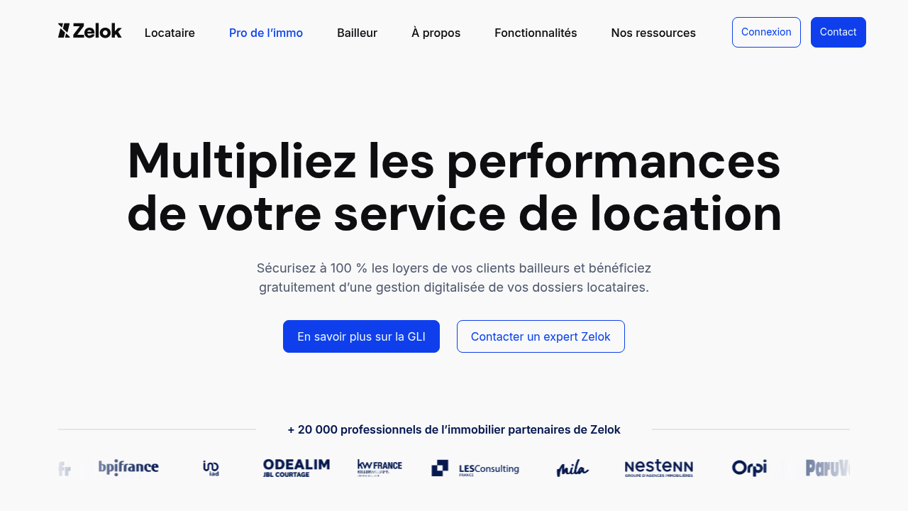 Screenshot of https://www.zelok.fr/pro-de-limmo/
