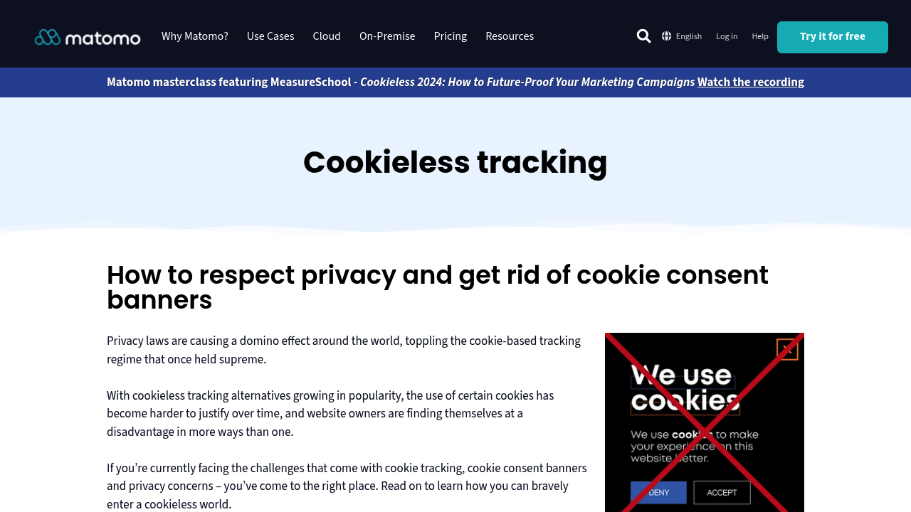 Screenshot of https://matomo.org/cookie-consent-banners/