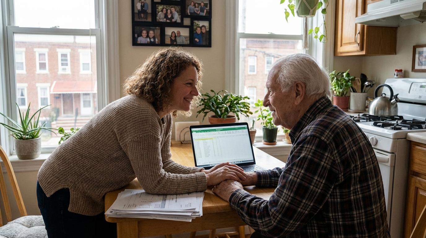 null Family discusses elder care costs in Queens