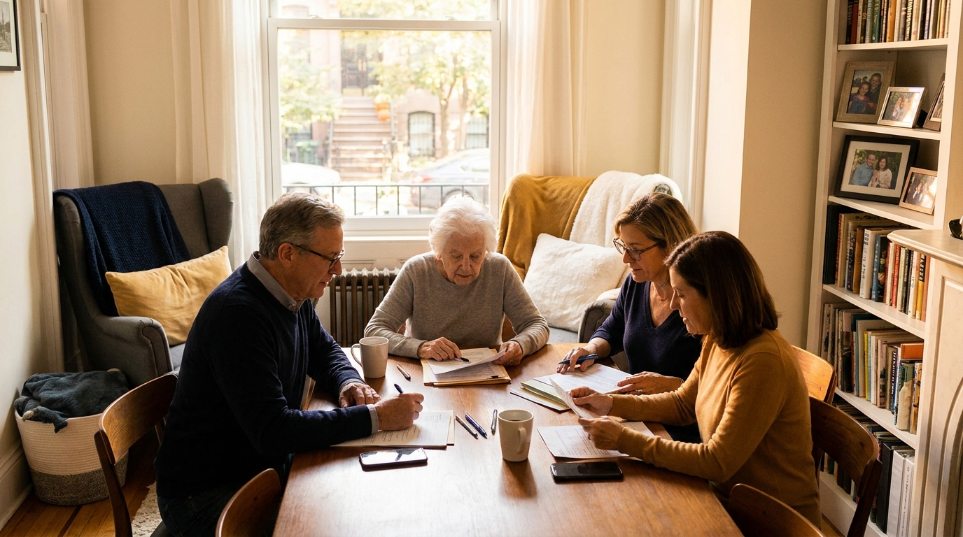 null family discusses long term care planning