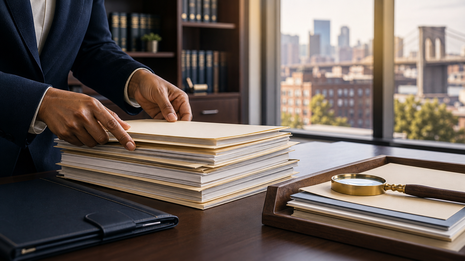 accountant preparing an estate tax return