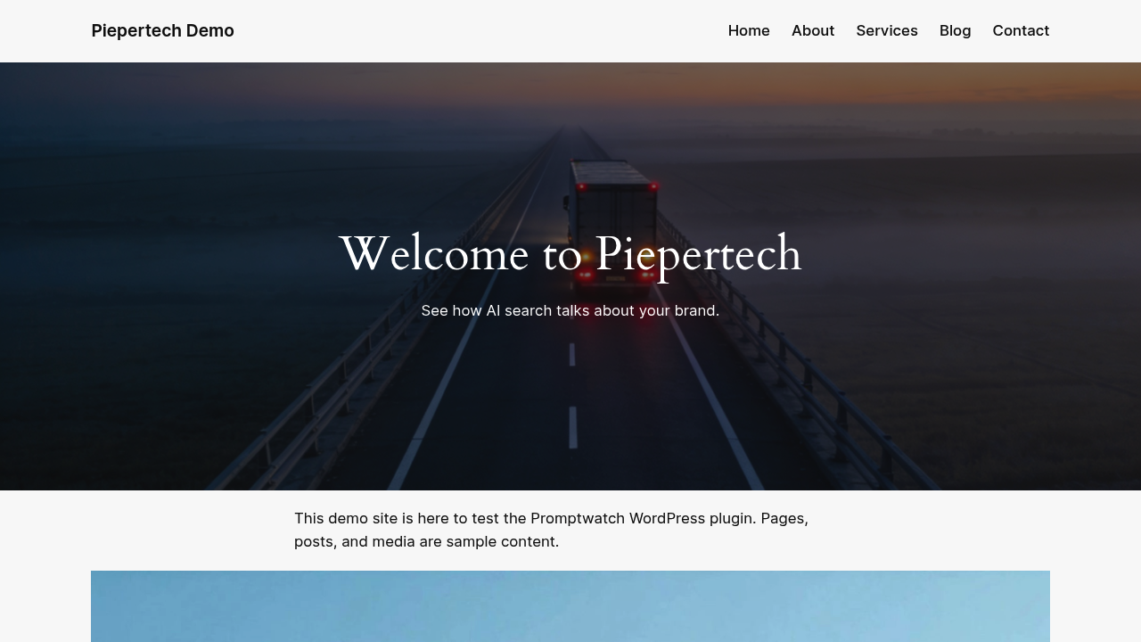 Screenshot of https://piepertech.nl