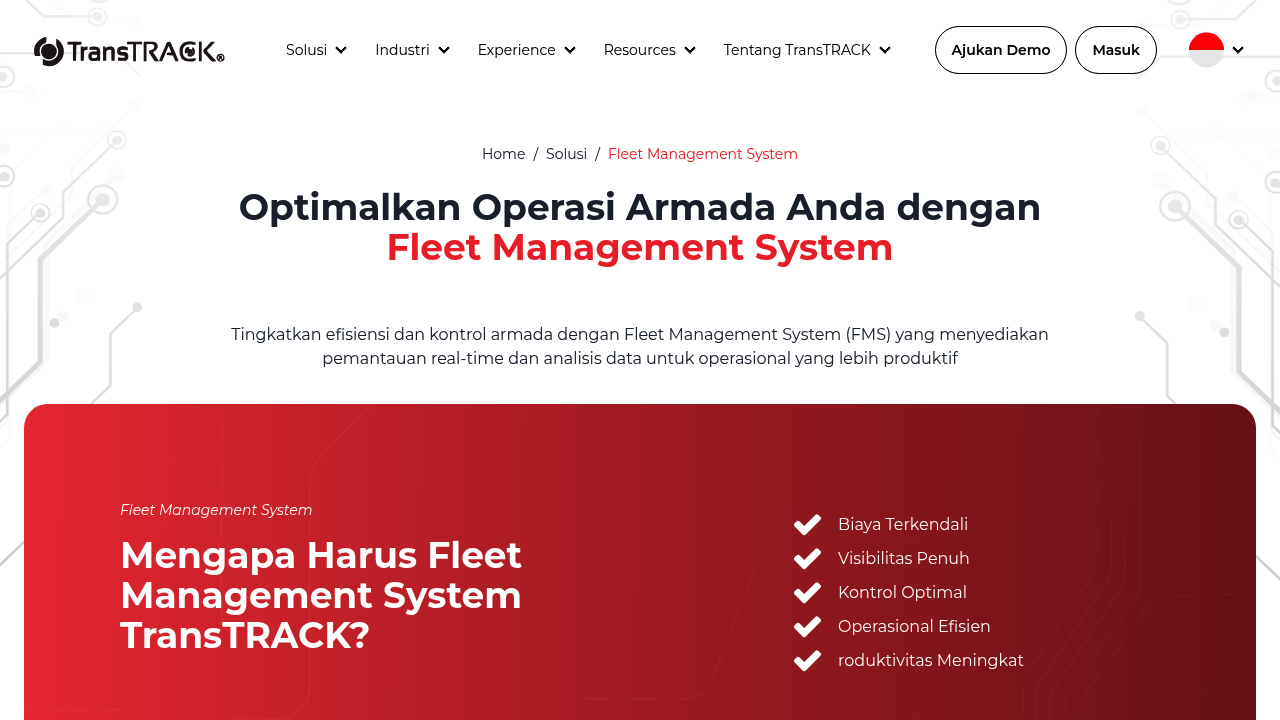 Screenshot of https://www.transtrack.co/id/solusi/fleet-management-system